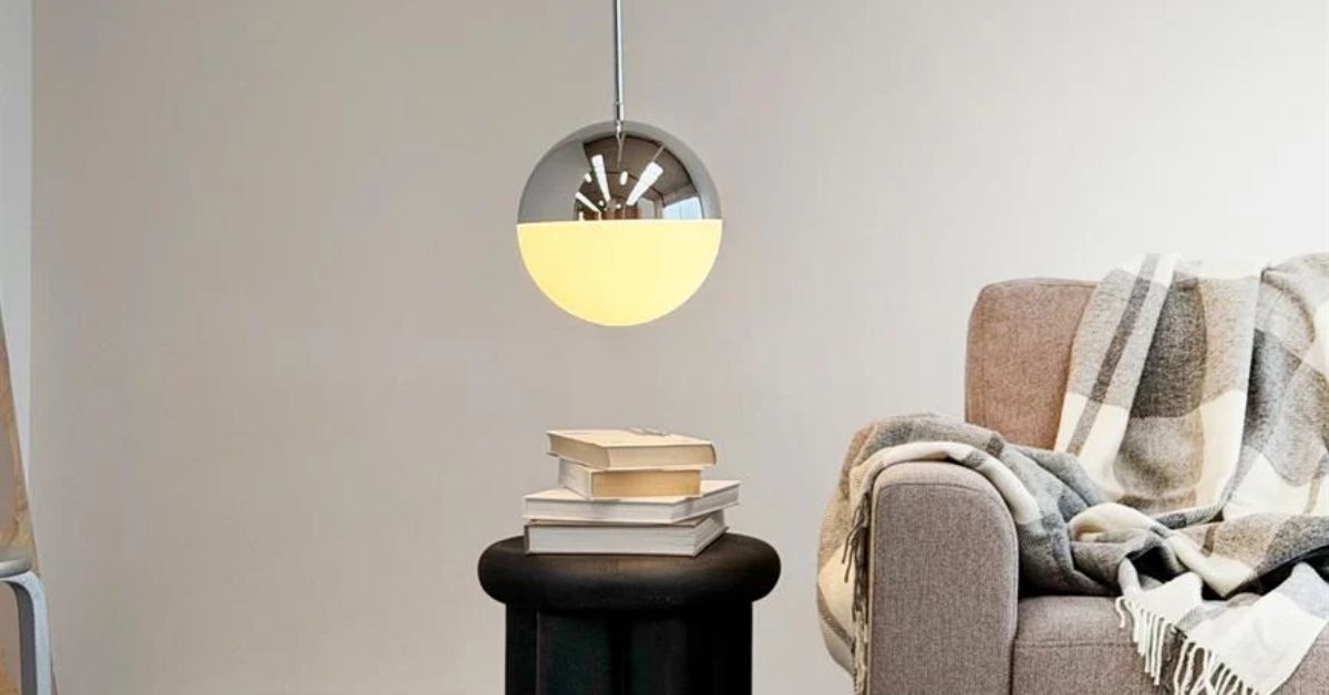 Inspiration til loftslamper i stuen