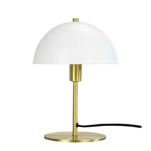 Malmø Bordlampe - Hvid/Messing