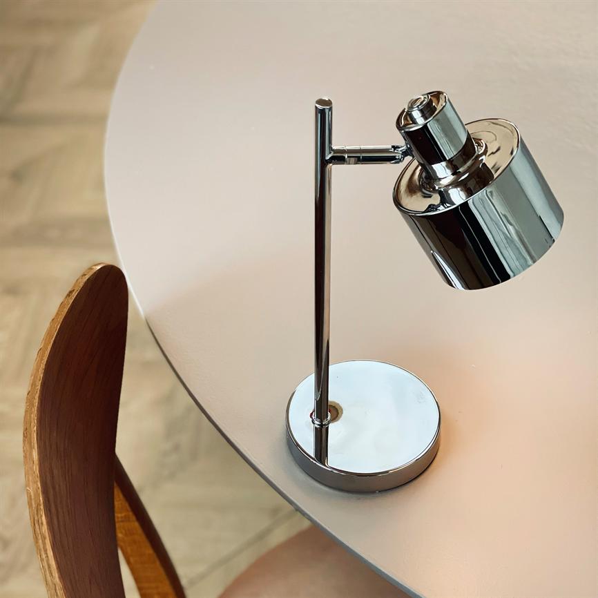 Ocean LED Mini Bordlampe - Krom