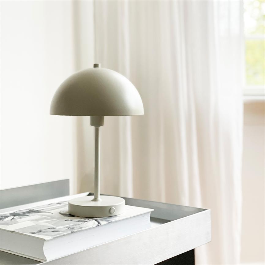 Stockholm LED Genopladelig Bordlampe V. 2.0 - Cool grey