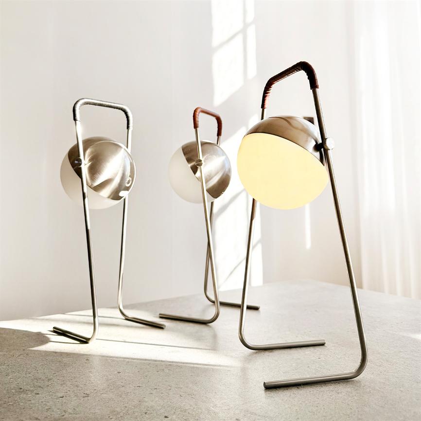 Mova LED Genopladelig Bordlampe - Bordeaux
