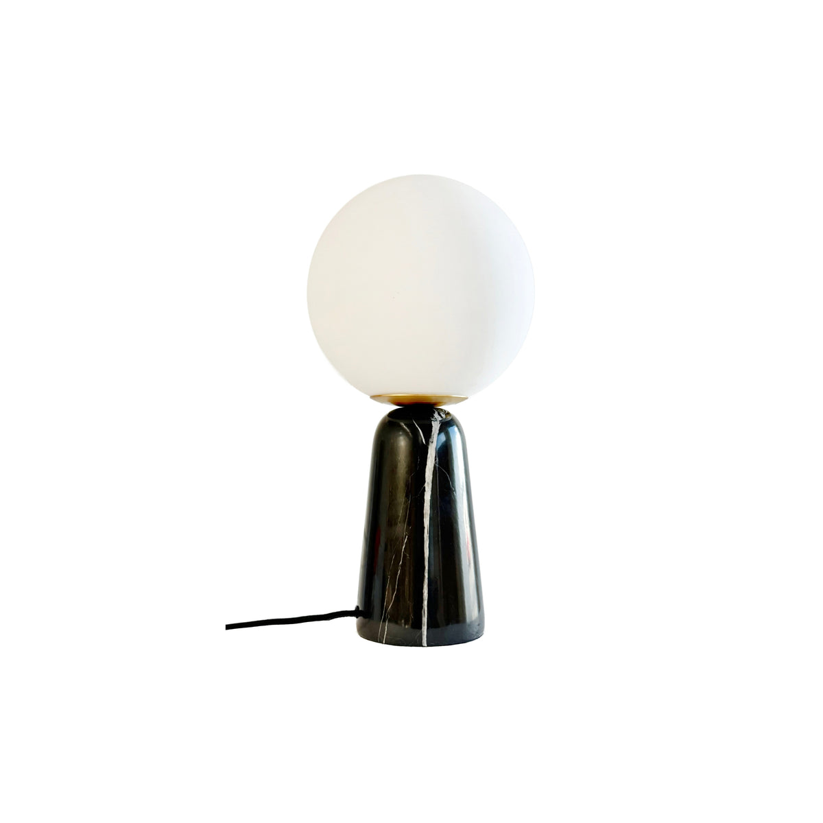 Orma Bordlampe - Opal/Sort Marmor